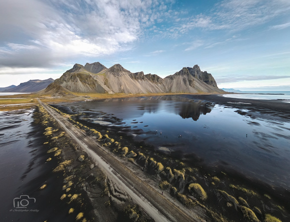 Aerial Vestrahorn